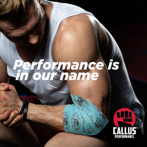 support injury with flexible athletic tape