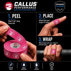 Pre-Cut Finger Tape - Best Finger Protection