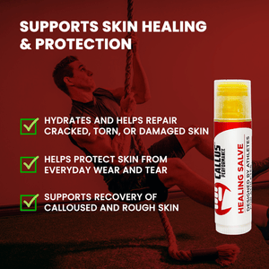 preventing callus rips with callus moisturizing balm