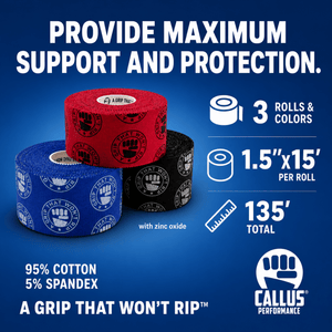 Supportive Athletic Tape - Strong tape with Zinc-Oxide