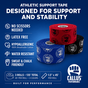 Supportive Athletic Tape - Strong tape with Zinc-Oxide